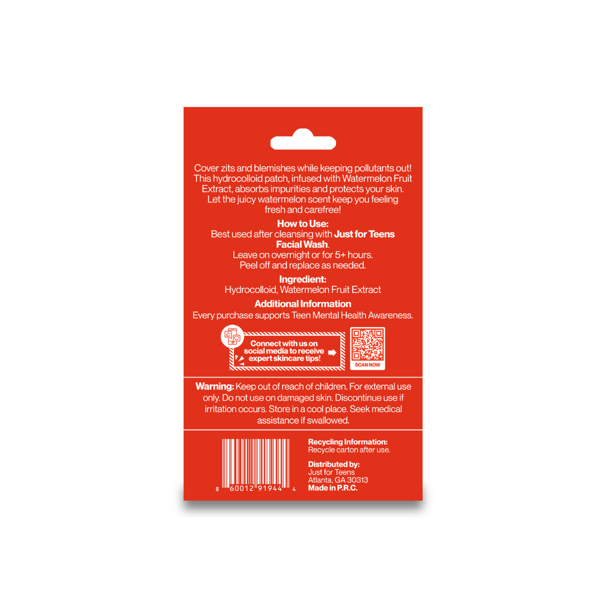 Watermelon Scented Pimple Patches