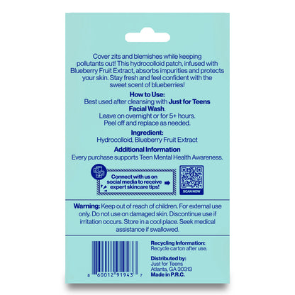 pimple patch on acne spot overnight