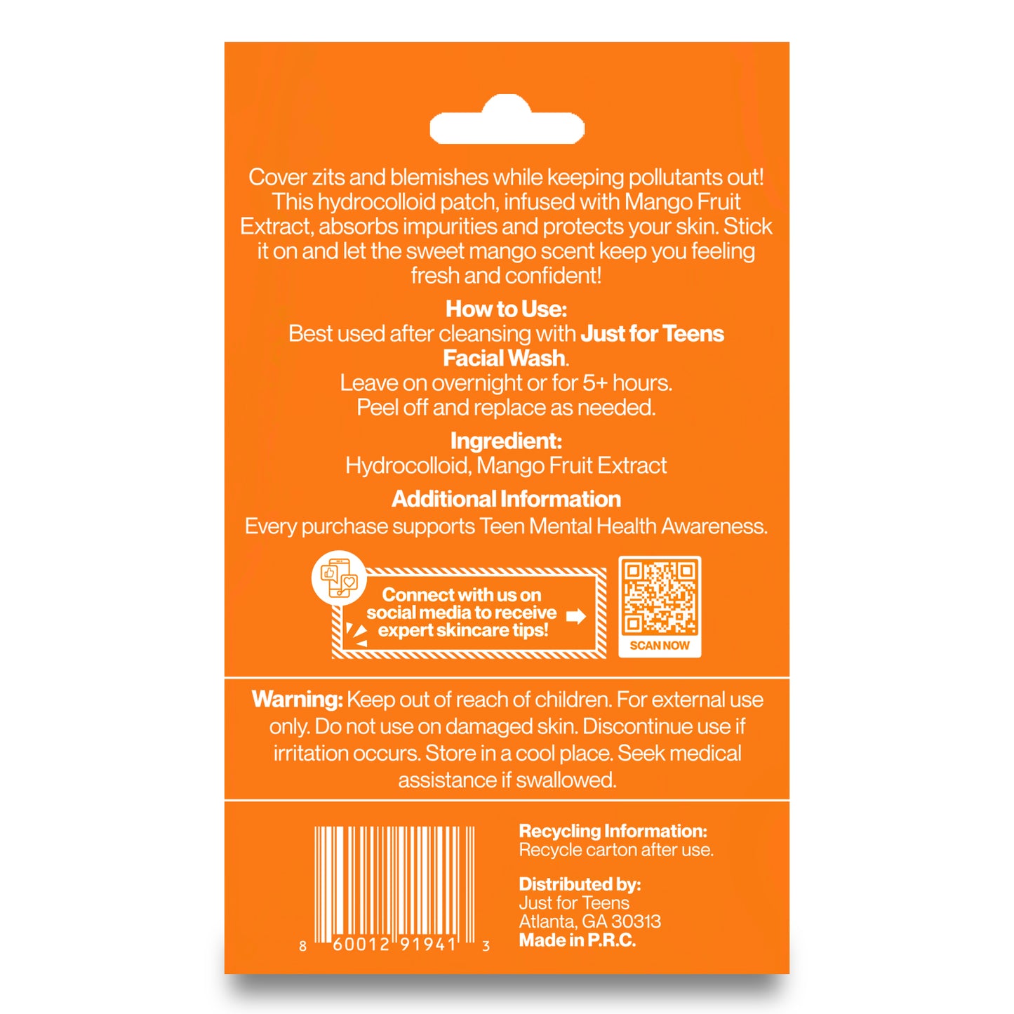 pimple patch on acne spot overnight