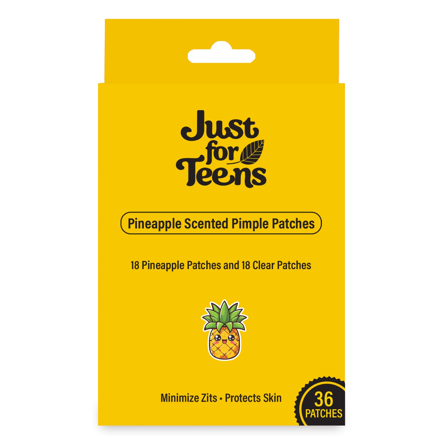 Pineapple Scented Pimple Patches Just for Teens Pineapple Scented Pimple Patches Just for Teens