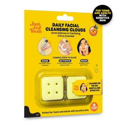 Daily Facial Cleansing Clouds Citrus