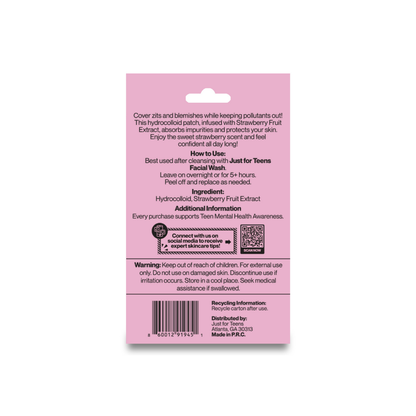 Strawberry Scented Pimple Patches
